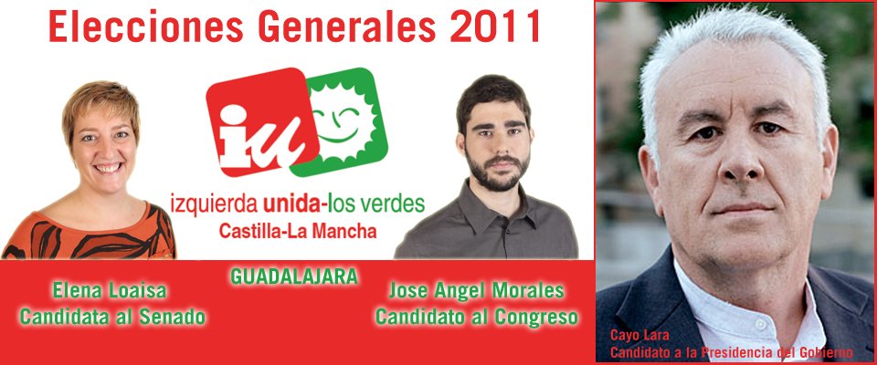 Elecciones Generales 2011 (IU Guadalajara)