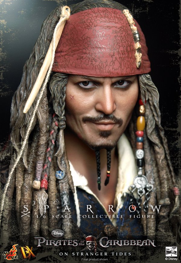 3dbydegrees Hot Toys DX06 Pirates of the Caribbean On Stranger Tides Hot Toys 1/6th