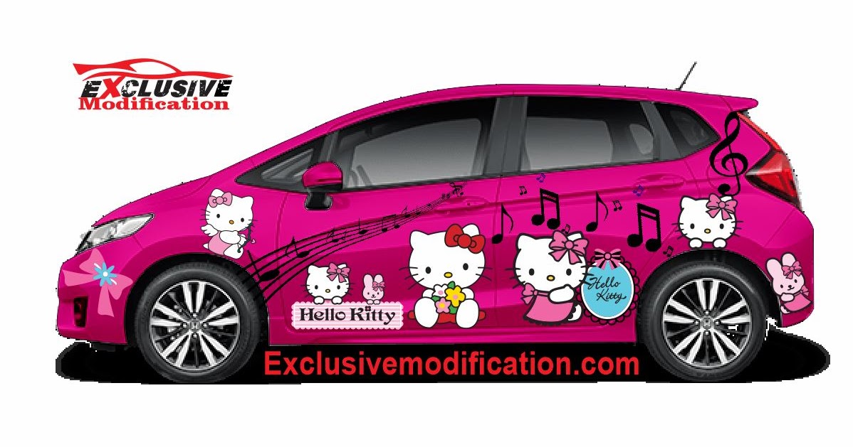 Cutting Sticker by Exclusive Modification Motif Hello 