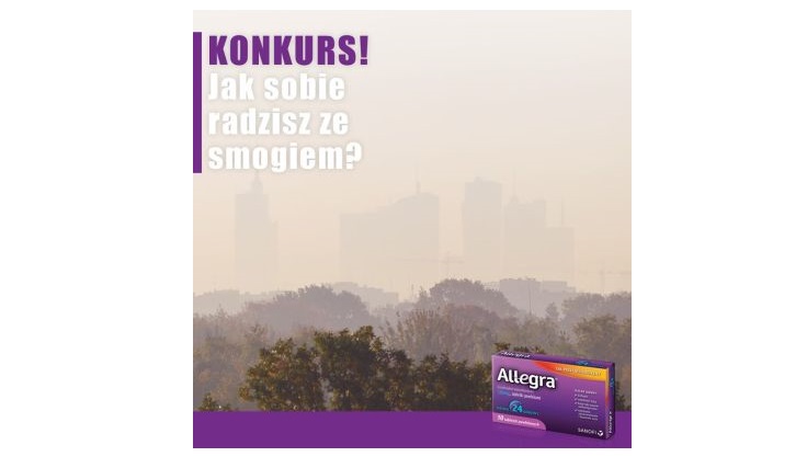 Wygraj maskę antysmogową z logo Allegra Konkurs