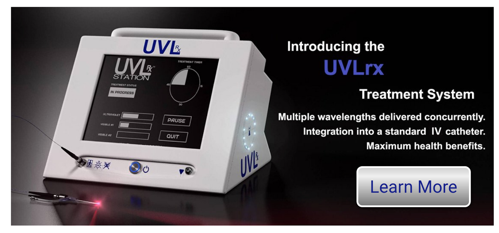 UV Light Therapy UVLrx 眼里的世界