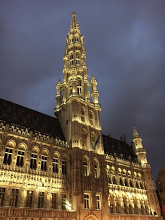 Bryssel kaupungintalo matkailu työmatka