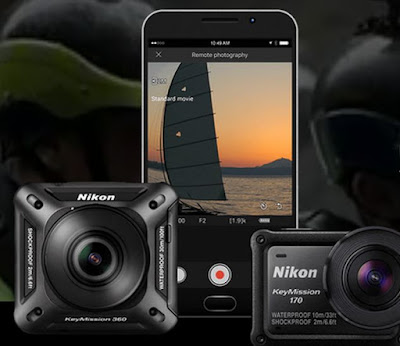 Nikon KeyMission 360 Wifi Setup Connections to iOS