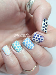 Wondrously Polished: April Nail Art Challenge Ombré