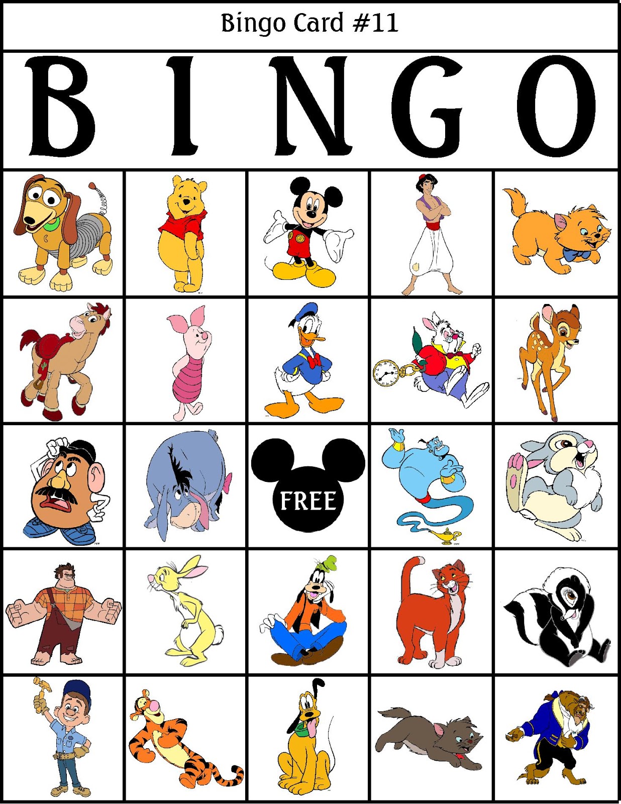 carte bingo