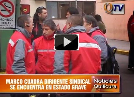 Quilicura Noticias: "Dirigente Sindical de Redbus se Quema a lo Bonzo por abusos laborales"