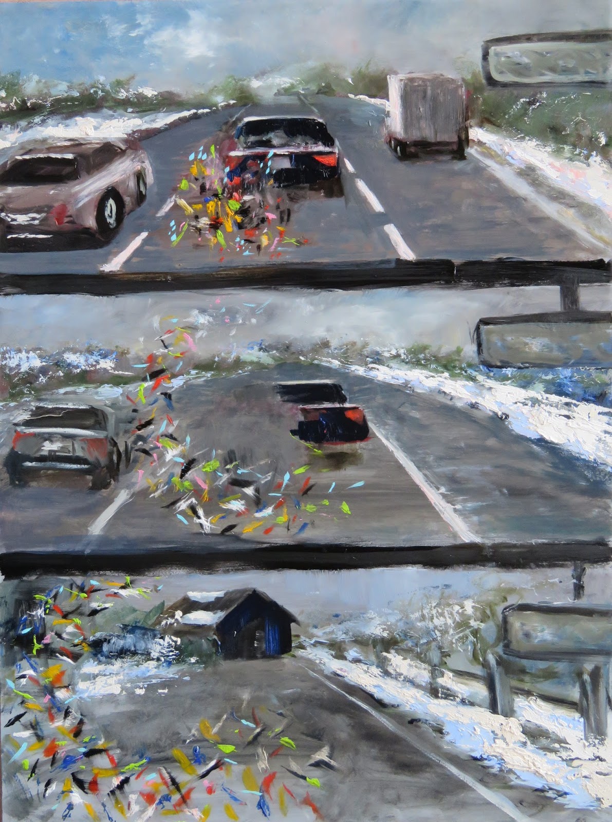 MAUREEN VEZINA OIL PAINTER Ocular Migraine