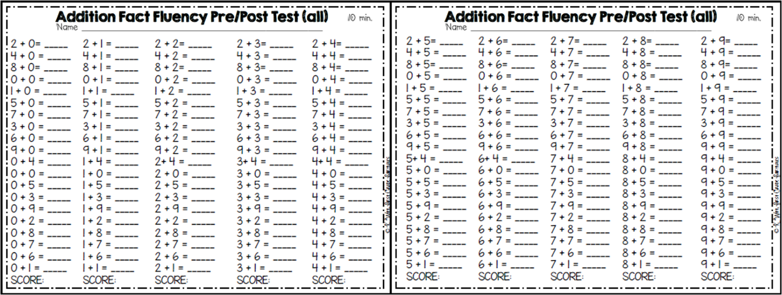 Math Aids Worksheets Addition Facts 100 Moreover Interpreting Data
