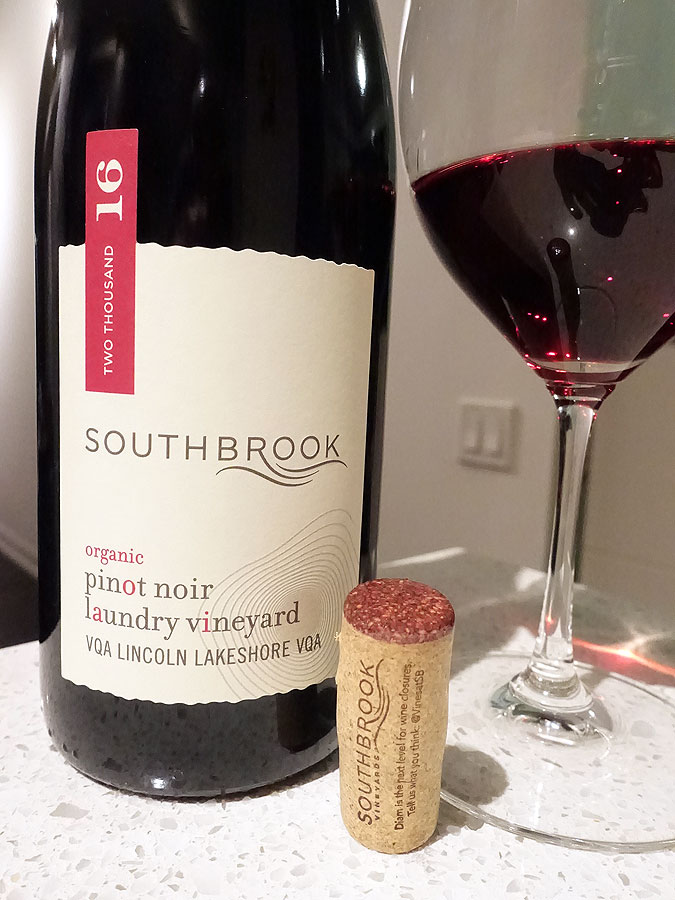 Southbrook Laundry Vineyard Pinot Noir 2016 (91+ pts)
