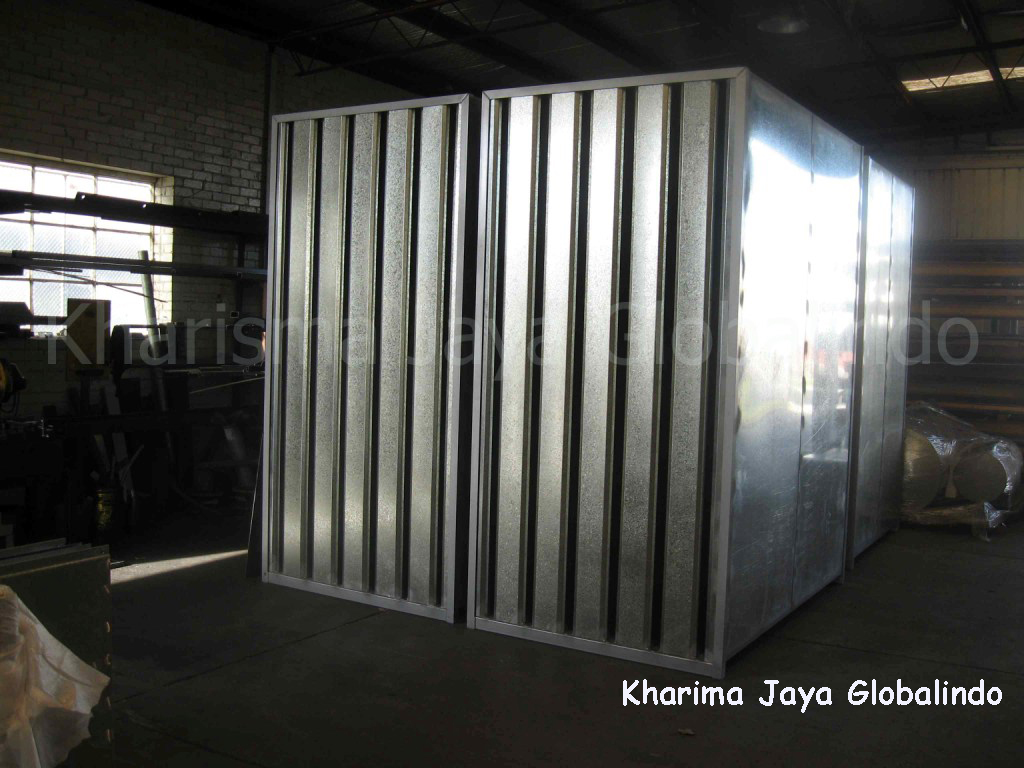 Sound Attenuator Genset Intake dan Discharge Sound Attenuator Intake
