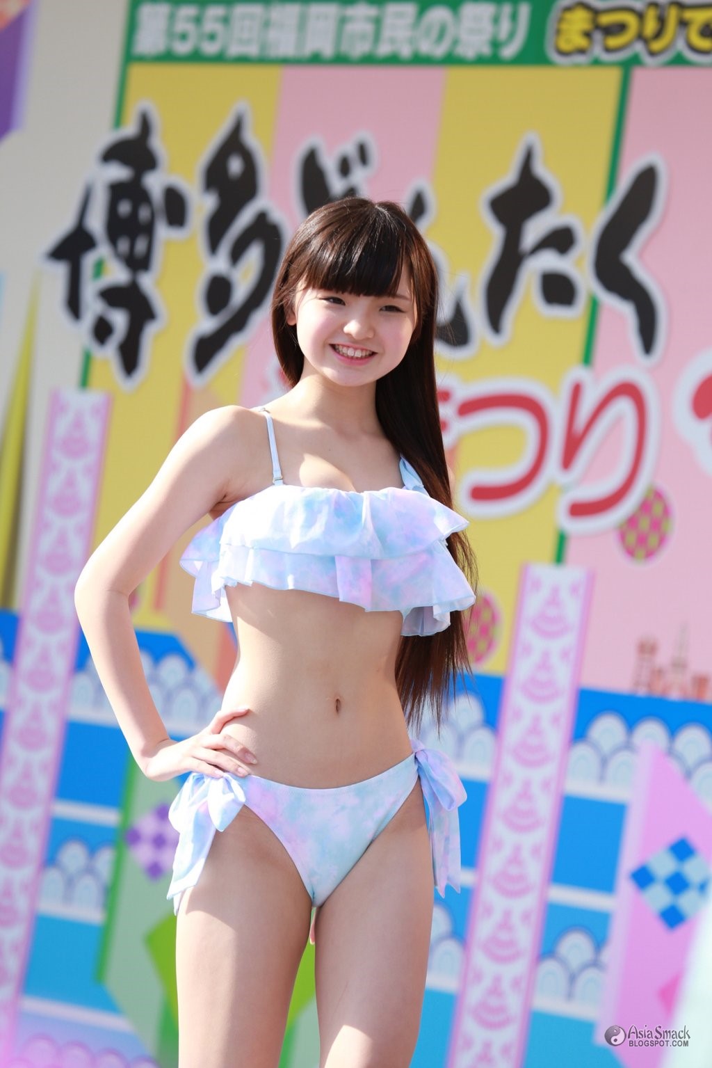 Nakamura Tina Japanese Idol 'Soror' Bikini Catwalk.