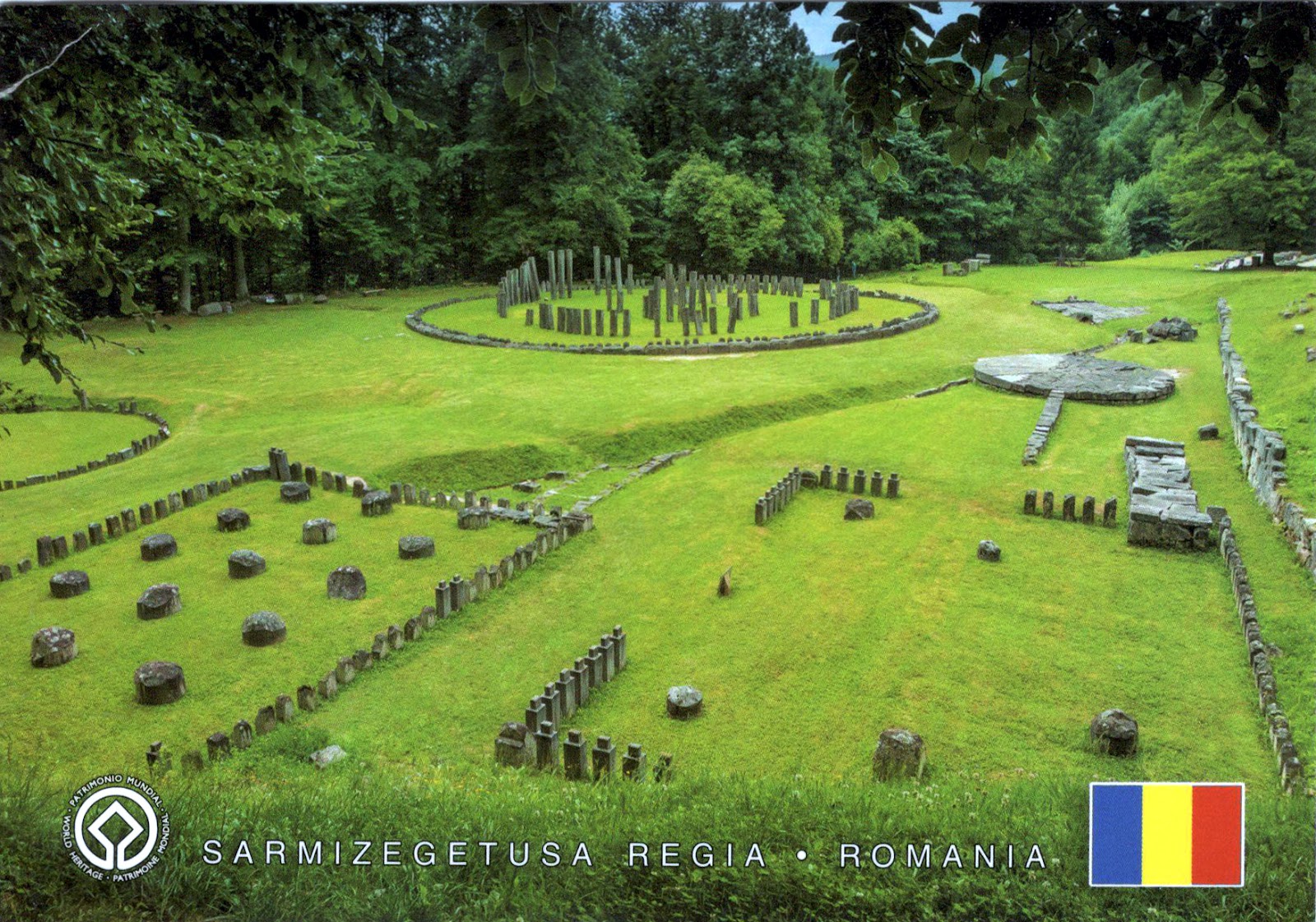 WORLD, COME TO MY HOME! 2056, 2519, 3267 ROMANIA (Hunedoara / Alba) Sarmizegetusa Regia WORLD, COME TO MY HOME! 2056, 2519, 3267 ROMANIA (Hunedoara / Alba) Sarmizegetusa Regia