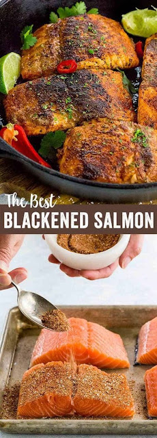 Blackened Salmon - CookPed
