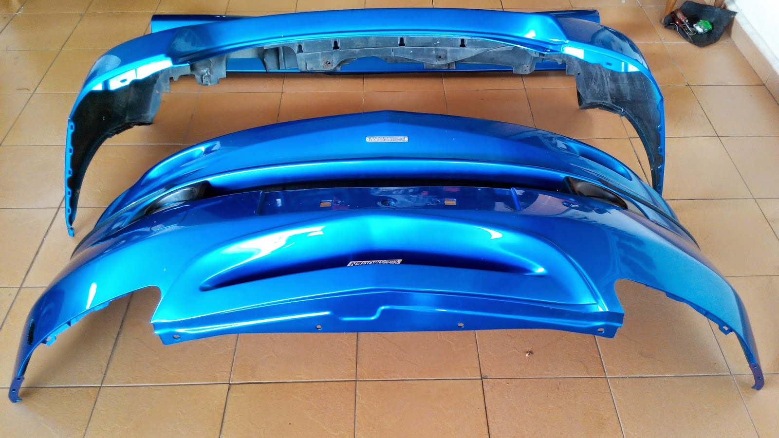 vtec_clan ORIGINAL FIT / JAZZ GD1 GD3 MUGEN BODY KIT SET SOLD
