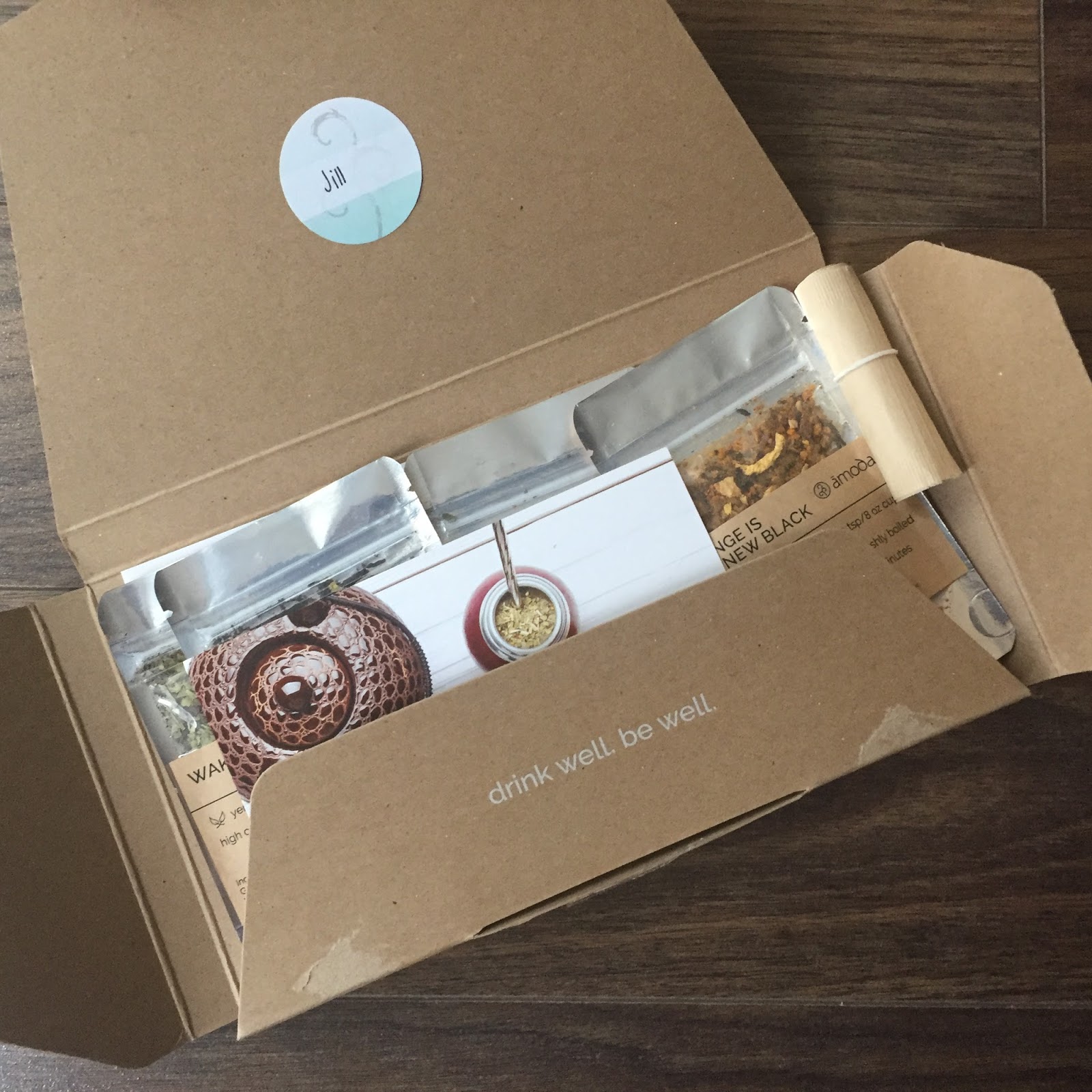 Amoda Tea Review October 2017 Canadian Tea Subscription Box + PROMO