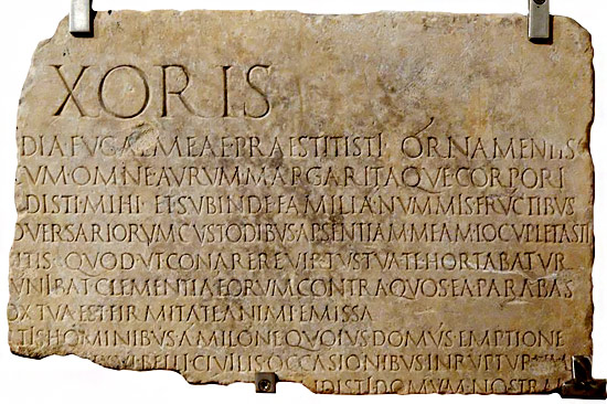Risultati immagini per le epigrafe greco-latine immagini in jpg