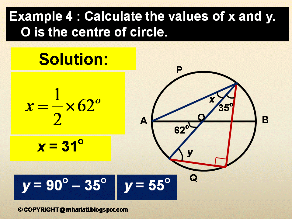 TIP BELAJAR MATEMATIK (TIPS FOR LEARNING MATHEMATICS) EXAMPLE ANGLES