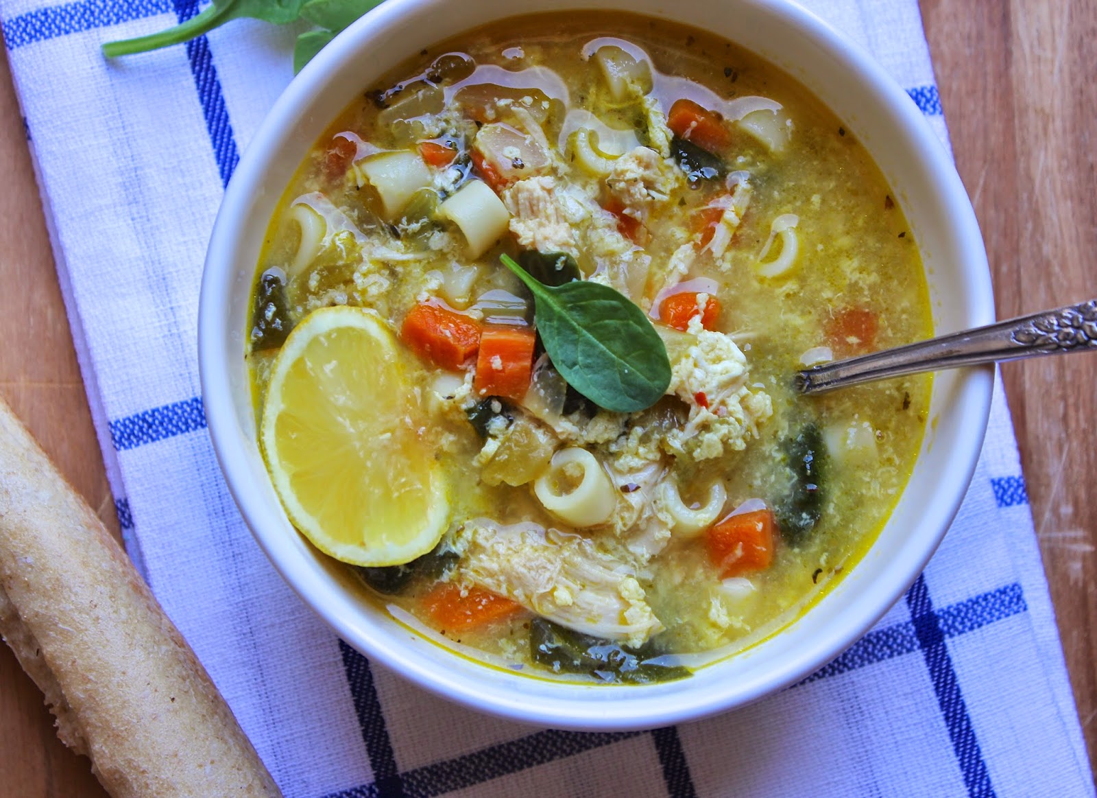 ValSoCal: Stracciatella ( Italian Egg Drop Soup )