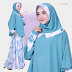 Gamis Syari Halimah Turkis Lavender