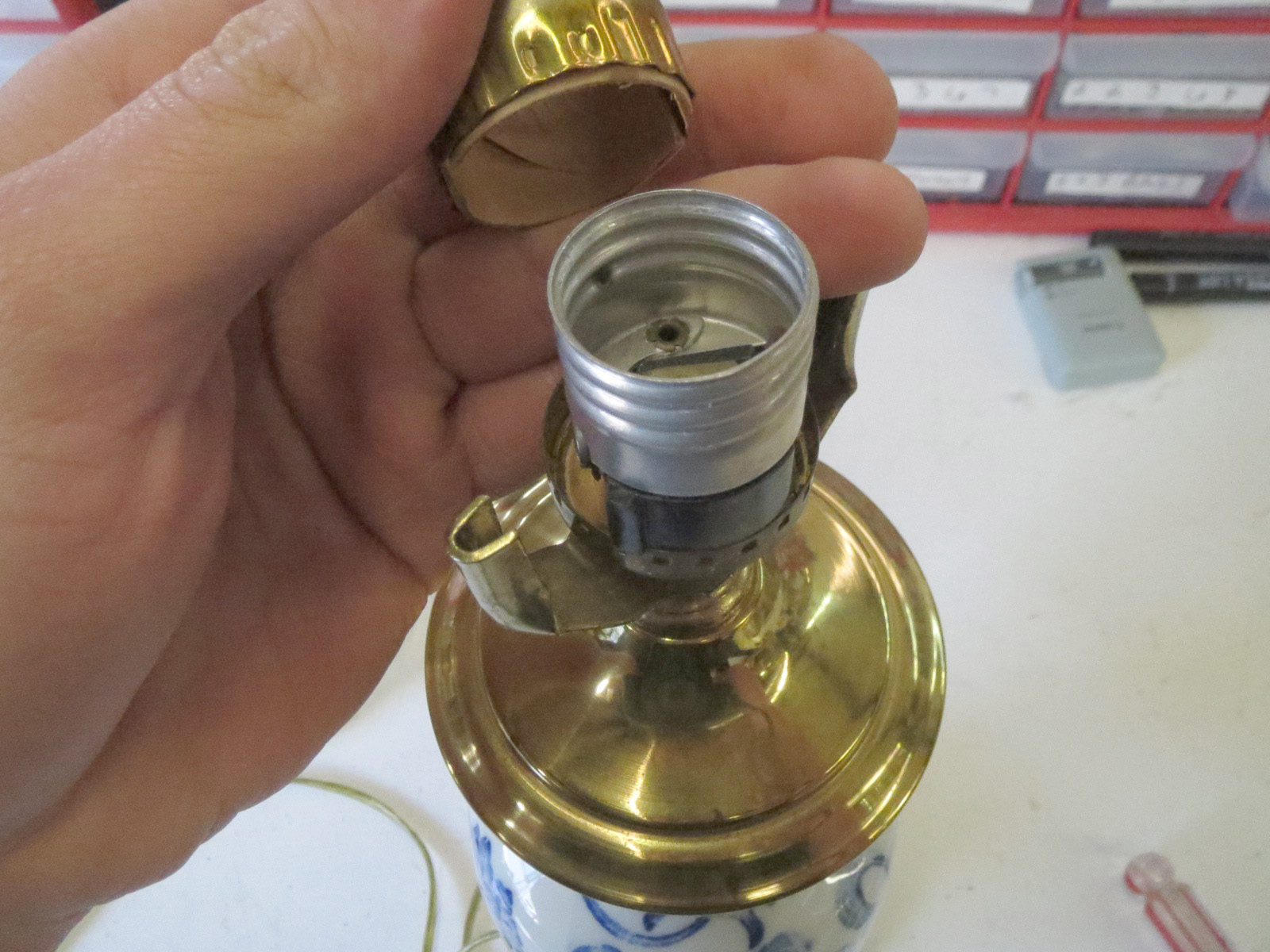 Lamp Parts and Repair | Lamp Doctor: Porcelain Table Lamp Repair - New