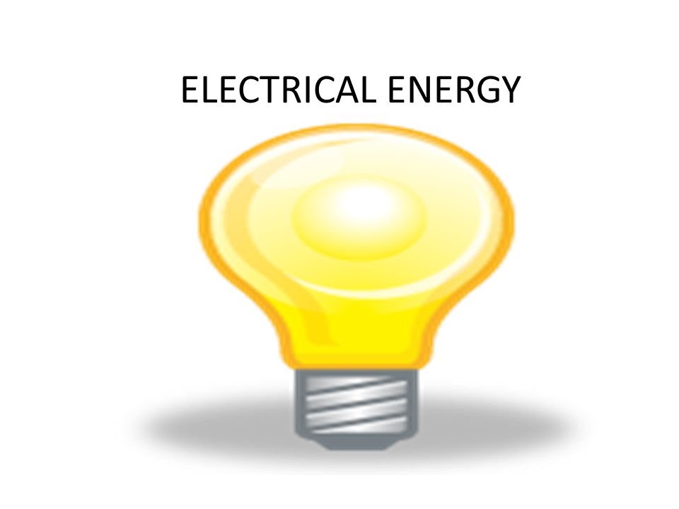 What is electric energy?