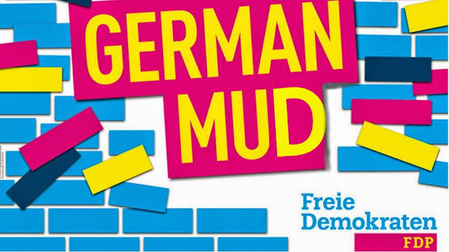 Lügenmaul: Neuer FDP- German MUT- Slogan ist ein Schreibfehler