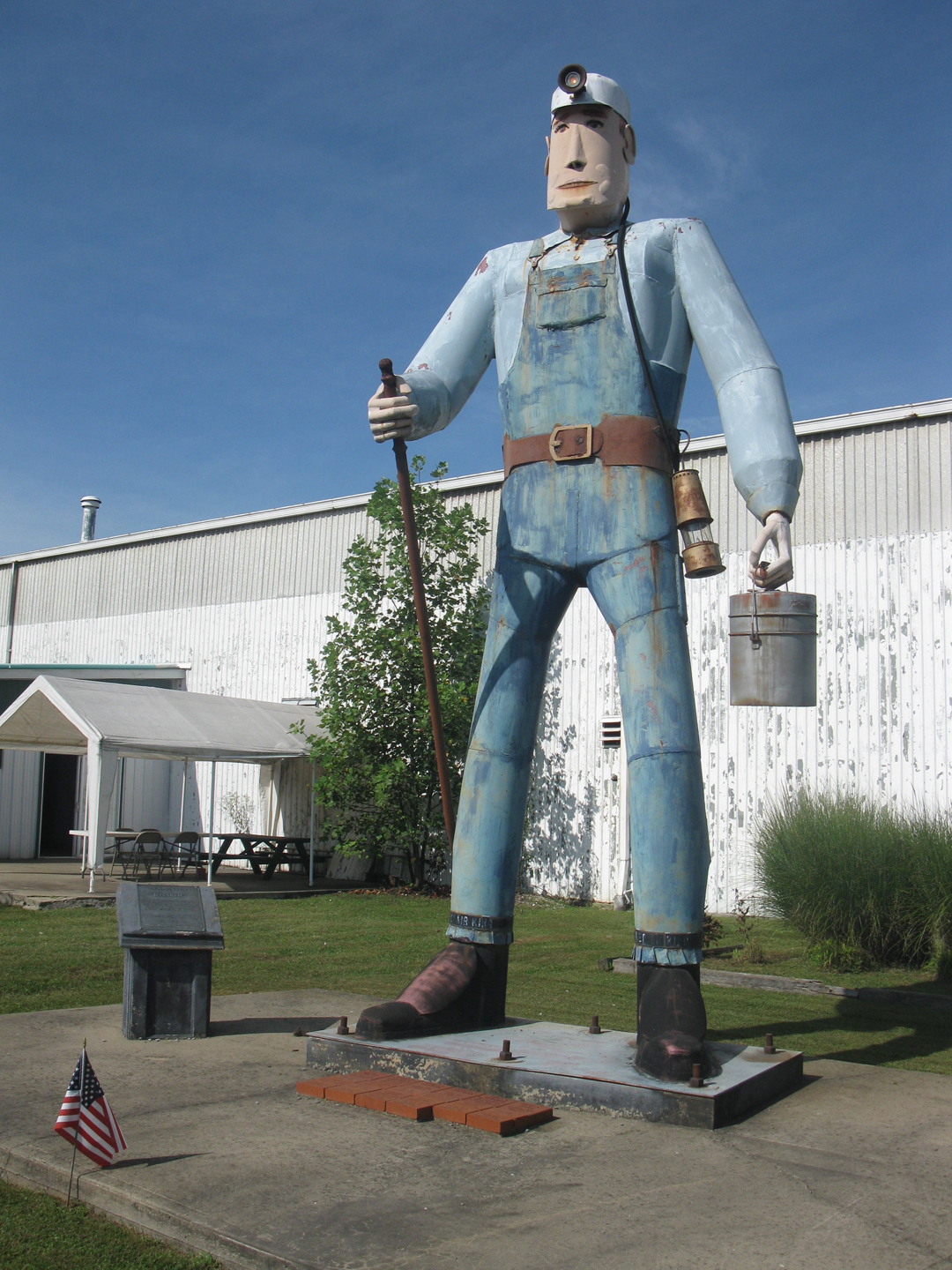 Eccentric Roadside A miner miracle Shinnston, West Virginia's Charlie