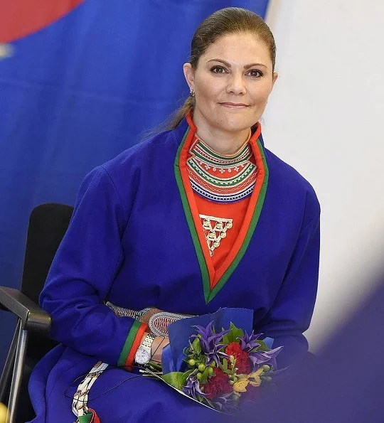 Crown Princess Victoria attended the ceremonial opening of the sixth session of the Sami Parliament at Kiruna Town Hall in Östersund