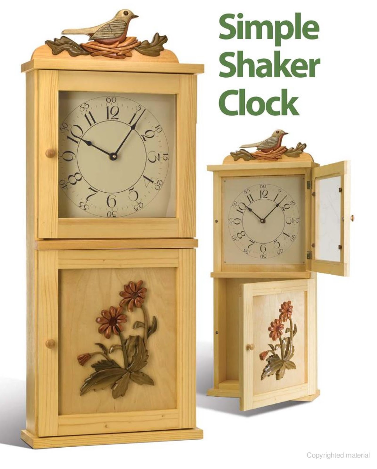 Wooden Clocks 31 Favorite Projects & Patterns Free Woodworking IDEAS