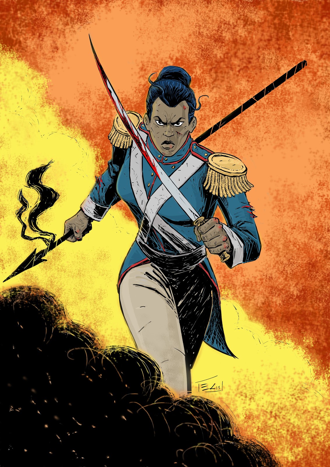 La Capitana Maria Remedios Del Valle Politica Diario La Prensa