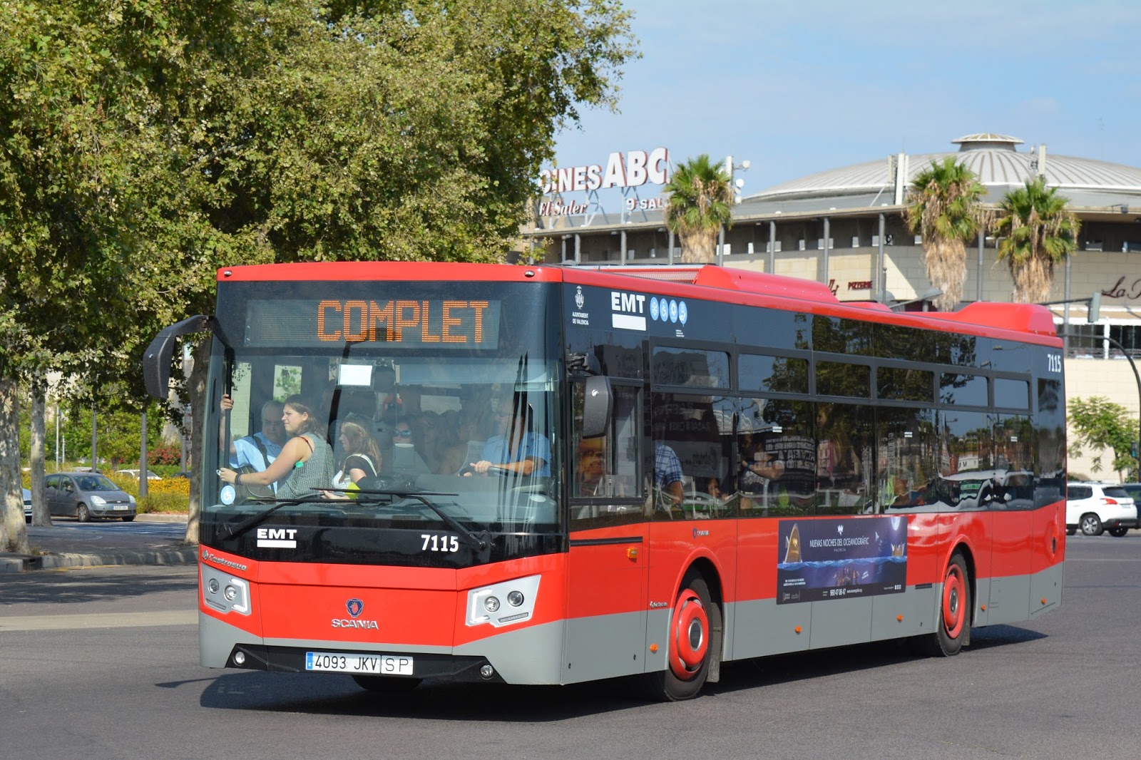 Autobuses por Valencia EMT Valencia Línea 25