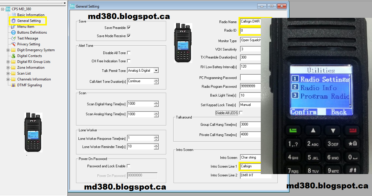 TYT MD 380 DMR N0GSG DMR Contact Manager tyt-md-380-dmr-n0gsg-dmr-contact-manager