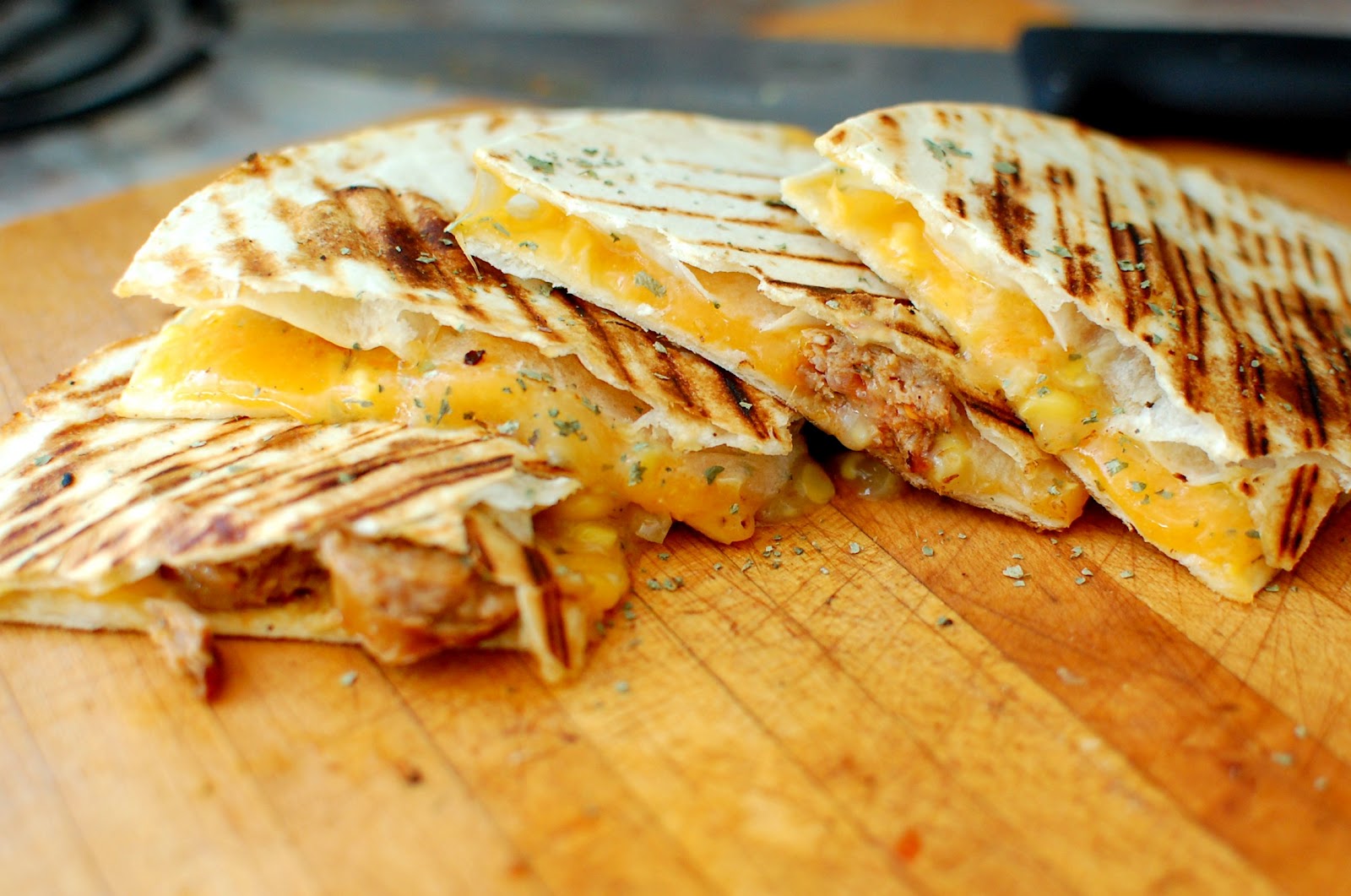 COCINA FACIL Mini Quesadillas de Maíz Y Chipotle