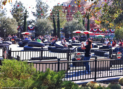 Cars Land Carsland Tires DCA Disney California Adventure
