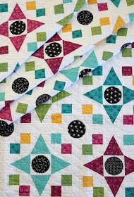 Game Night quilt pattern found in the Fresh Fat Quarter Quilts book by Andy Knowlton of A Bright Corner 
