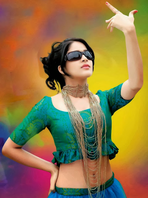 Actress Lavanya Tripathi Navel Show Photos