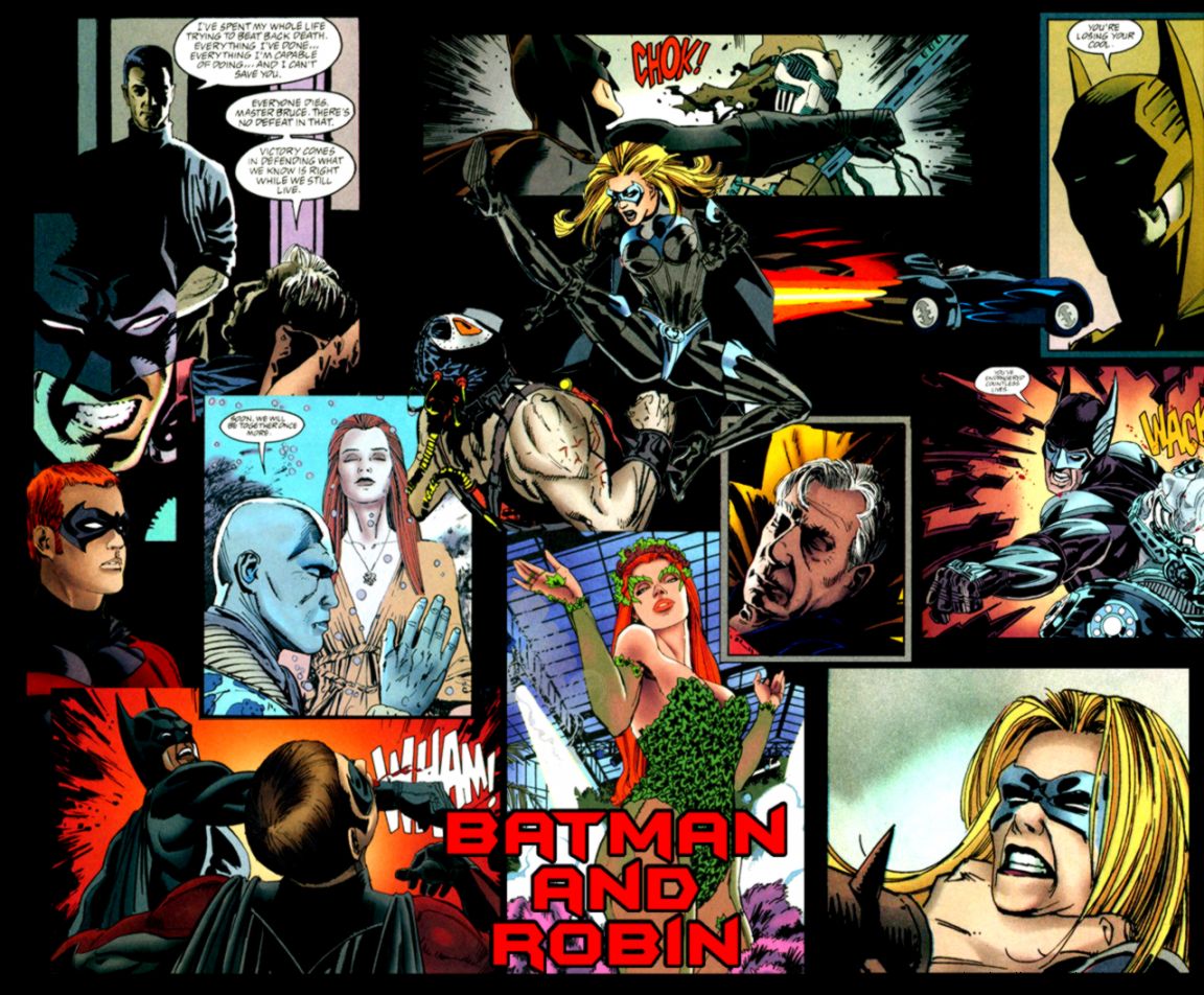 Batman and Robin Comic Book