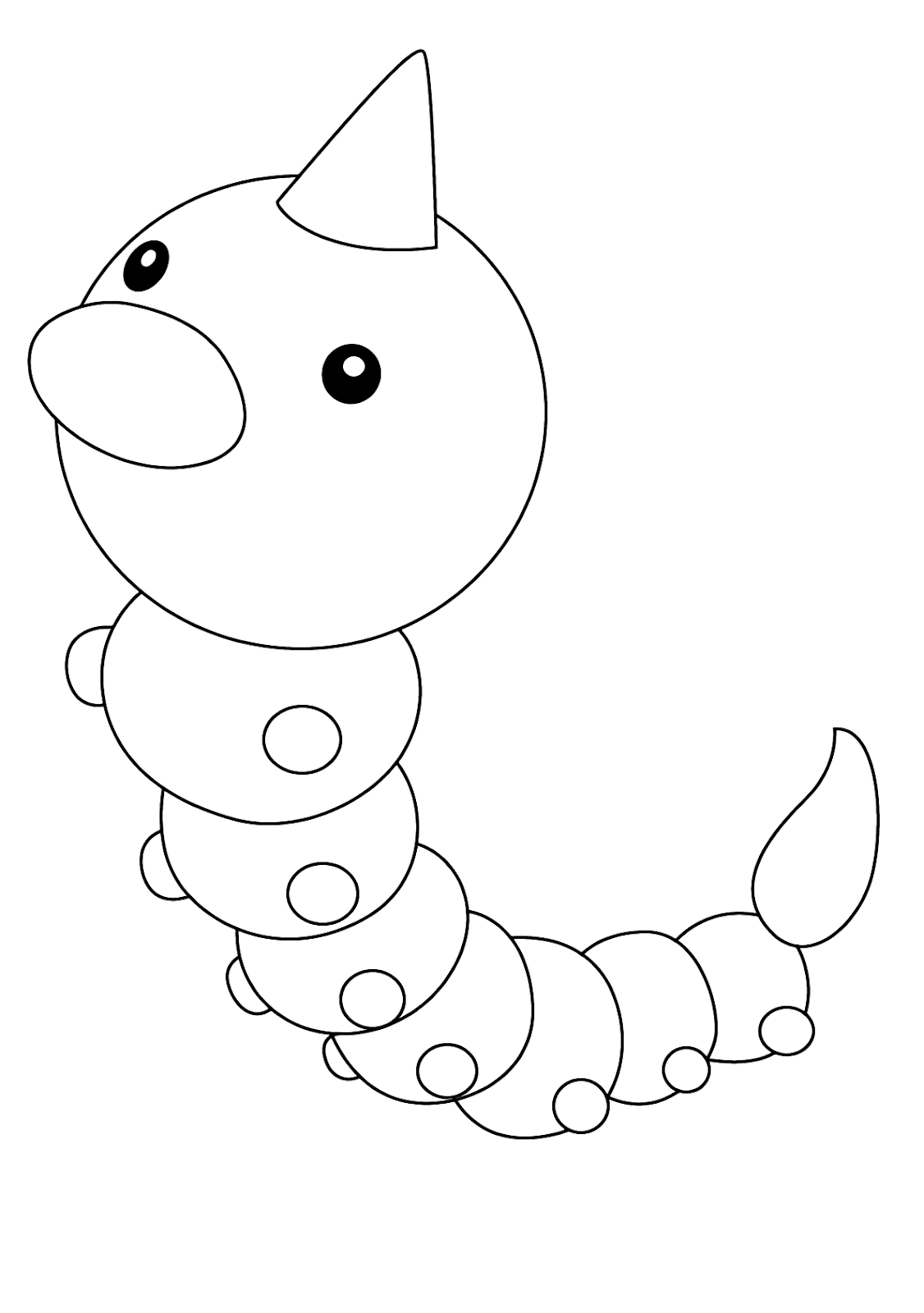 Free Collection Of Weedle Coloring Pages To Download Free Pokemon