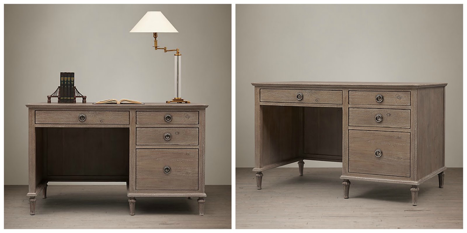 My Passion For Decor Restoration Hardware Inspired Desk