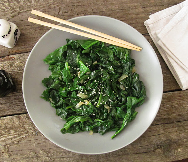 Шпинат по-корейски
