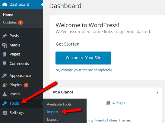 Migrate your Blog from Blogger to WordPress