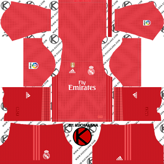 Real Madrid 2018/19 Kit - Dream League Soccer Kits
