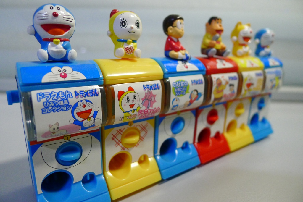 The World of Gashapon Capsule Stations MILKCANANIME