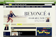 Beyonce MySpace profile page (beyonce myspace timberlake)