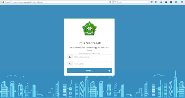 Cara Mengisi Emis Madrasah Capesun (Calon Peserta Ujian)