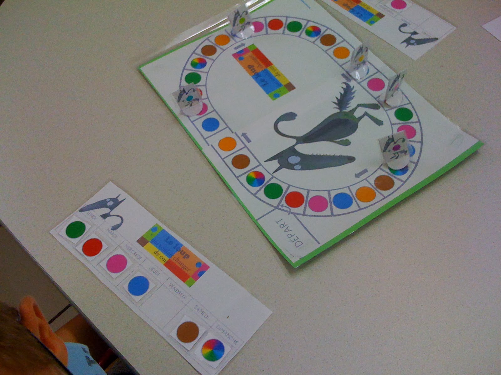 La classe des Grands: Le loup qui voulait changer de couleur