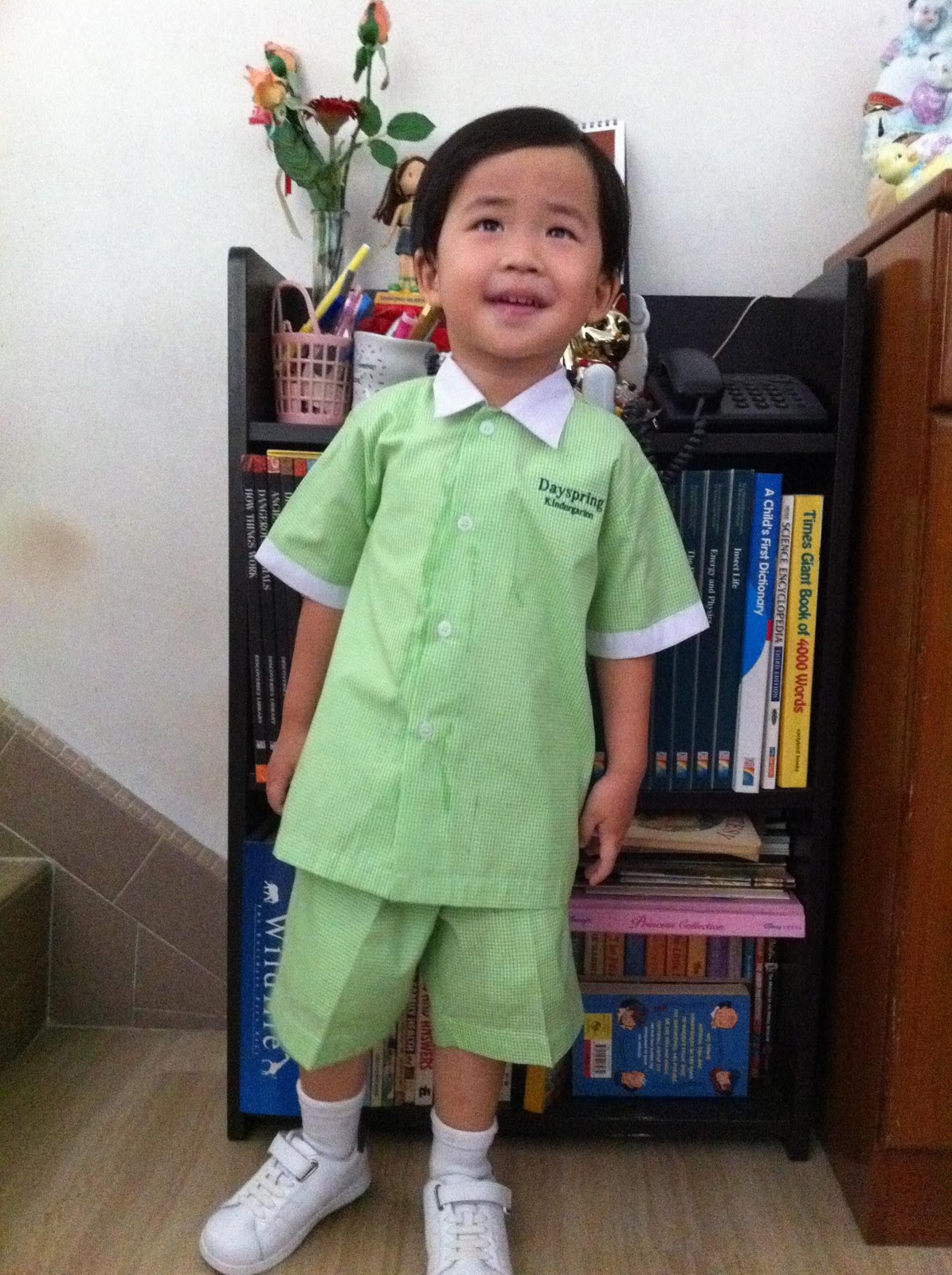 Lil Nigel & Lil Johanna: First Day of School @ DaySpring Kindergarten