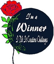 I Won at I Did It Creations Challenge Blog