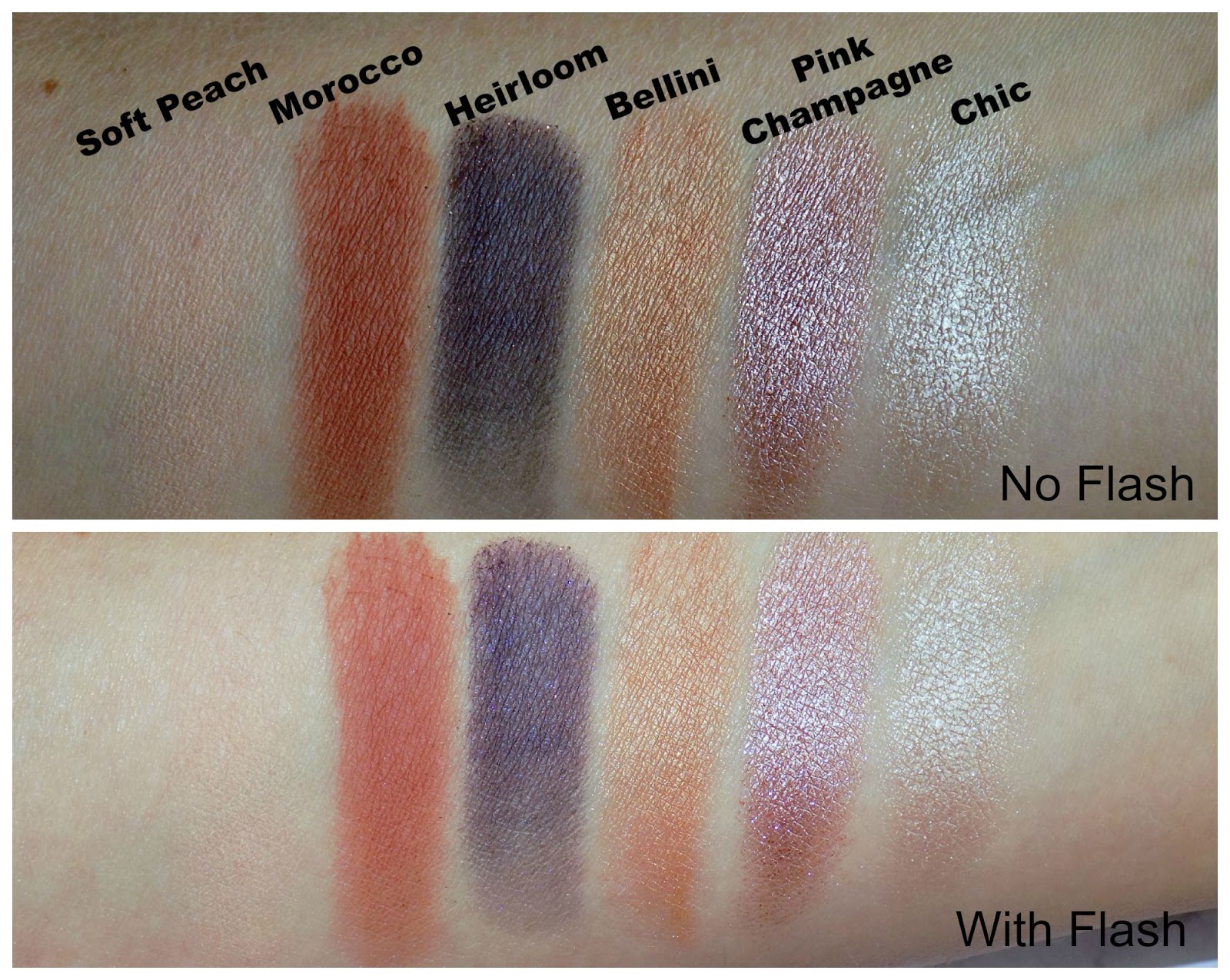 Anastasia beverly Hills Shadow Couture palette - swatches