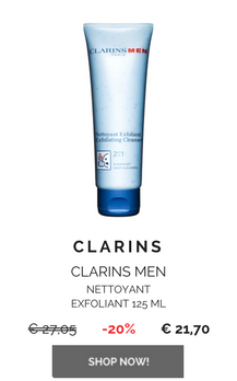 Clarins Men Nettoyant Exfoliant 125 ml 